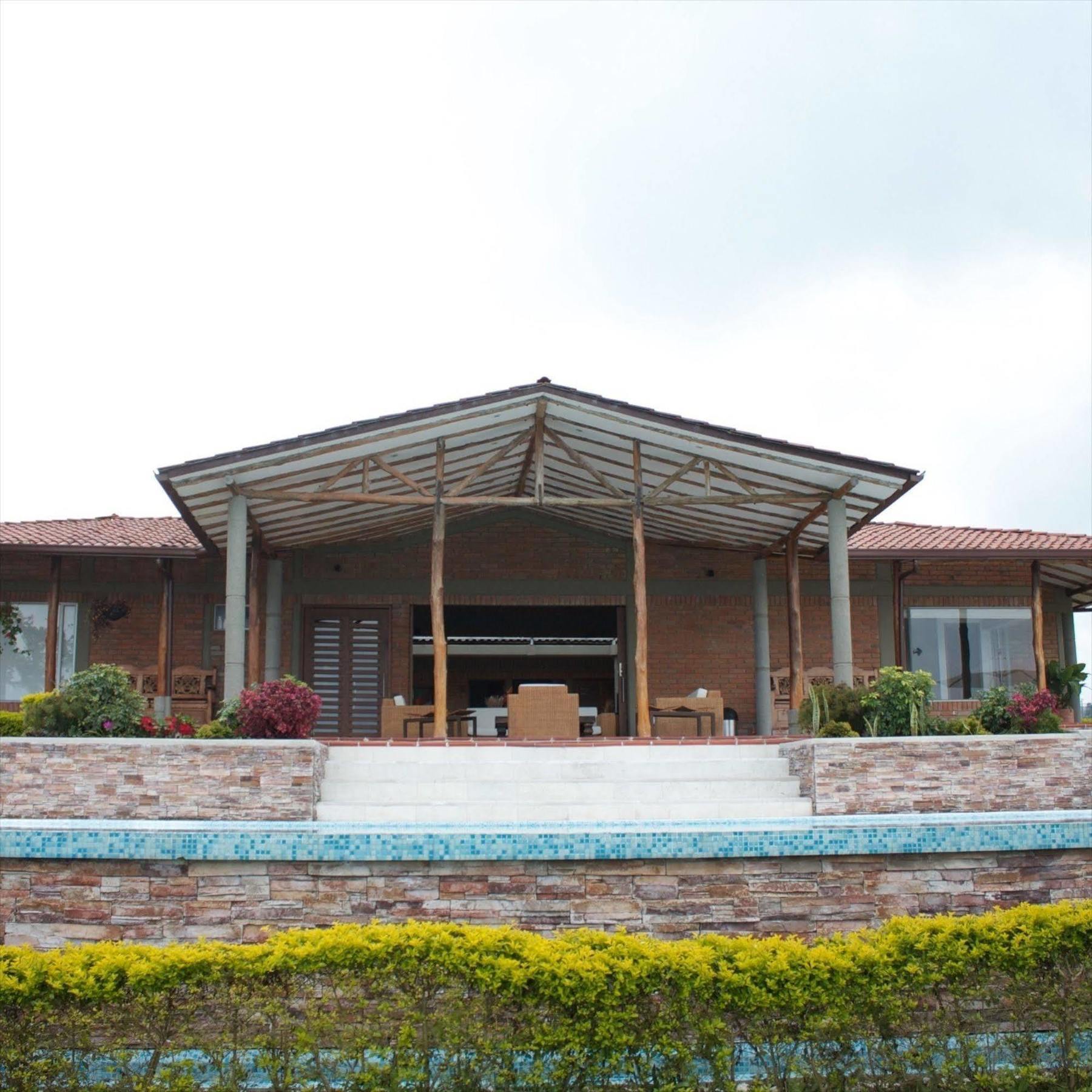 Hotel Finca Del Cafe Santa Rosa de Cabal Exterior foto